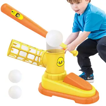  Детская машина для питчинга Бейсбольные мячи Автоматическая машина для питчинга с выбросом для детей Гладкий внешний вид Спортивное снаряжение для бейсбола