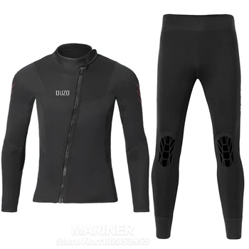 Мужские неопреновые куртки для гидрокостюмов, штаны для серфинга, снорклинг, подводное плавание, подводная рыбалка, одежда для подводной охоты, снаряжение для кайтсерфинга