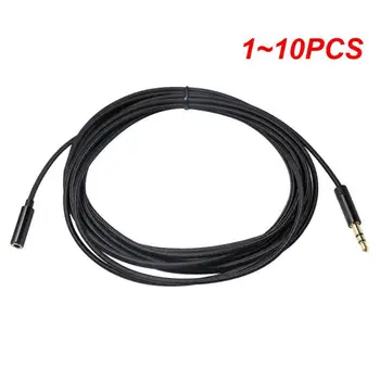 1 ~ 10 шт. 3,5 мм AUX аудио кабель 8-контактный к 3,5 мм Jack Акустический кабель для 7 8 x XS MAX Автомобильная гарнитура для наушников Aux Converter