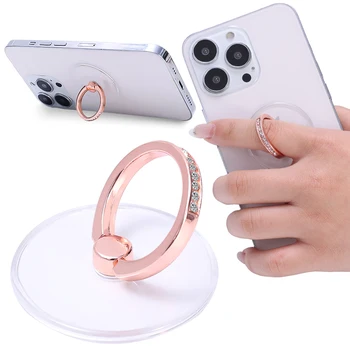  Держатель кольца для мобильного телефона Невидимые ультратонкие аксессуары для поддержки телефона Держатель для подставки для пальца для Iphone 14 Samsung Xiaomi Redmi