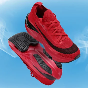 Мужская беговая обувь Подушка Мода На открытом воздухе Спорт Беговые кроссовки Воздушная сетка Дизайн Классический Плюс Размер 36-46 Пара Женская обувь