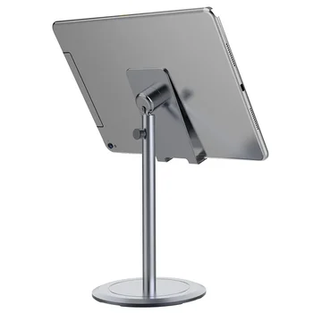 Алюминиевый металлический стол Держатель для мобильного телефона Подставка для iPhone iPad Регулируемый настольный держатель планшета Универсальный стол Подставка для сотового телефона