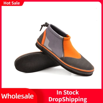  Для Yonsub Новая обувь для брода 5 мм Неопрен для мужчин и женщин Амфибийная профессиональная войлочная подошва Противоскользящая обувь для плавания на открытом воздухе