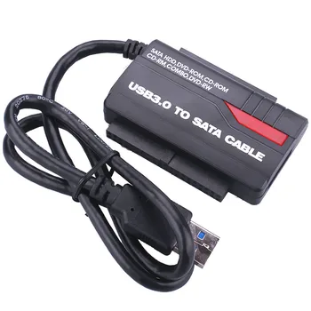 USB3.0/2.0 Fast Drive Line IDE+SATA Адаптер жесткого диска Дюйм Mobile Convert Кабель Подключение 2.5 Адаптер Card Дюйм 3.5 HDD
