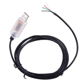 FTDI USB to RS485 6-жильный отслаивающийся провод конец преобразователя разъем проводка распиновочный кабель совместимый USB-RS485-WE-1800BT6 Простота использования