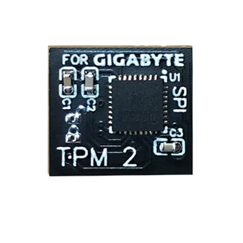 TPM 2.0 Модуль безопасности шифрования Удаленная карта 12-контактный модуль безопасности SPI TPM2.0 для материнской платы Gigabyte