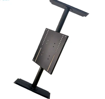 32-85 дюймов Регулируемый по высоте моторизованный подъемник для телевизора Напольные подставки для телевизора на колесиках с моторизованным креплением для телевизора тележка для телевизора