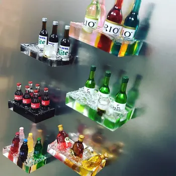 Креативный Вино Бутылка Напиток Памятка Сообщение Дизайн Моделирование Материал Украшение Рабочего стола Кухня Подарок Товары для дома 3D Nordic