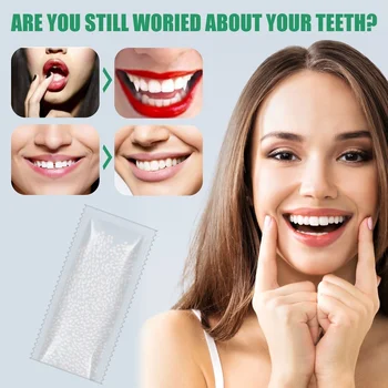 2023 Новый временный материал для замены зубов Временное пломбирование зубов Замена отсутствующего клея для зубных протезов DIY Восстановление зубов Стоматологический
