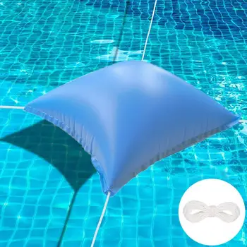  Зимняя воздушная подушка для открытого бассейна для надземного бассейна Плавающая воздушная подушка Водонепроницаемые аксессуары для защиты от холода с веревкой