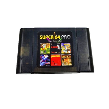 1 шт. Super 64 PRO Ретро Игровая карта 340 В 1 Смена игрового картриджа Аксессуары для игровой консоли N64