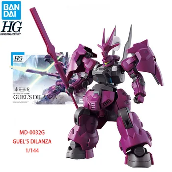 В наличии Мобильный костюм BANDAI Gundam: Ведьма с Меркурия HG 1/144 GUNDAM MD-0032G ГУЭЛЬ DILANZA Сборочные модели Аниме фигурки