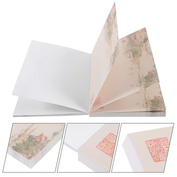 1 Блокноты для заметок Маленькие блокноты для заметок с антипригарным покрытием Бумага для заметок в китайском стиле Канцелярские принадлежности