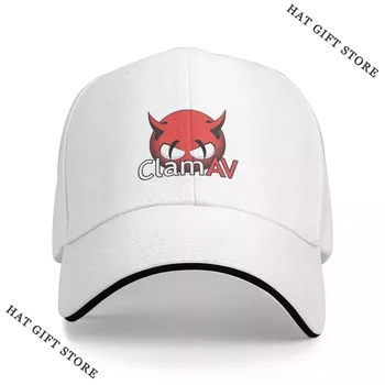 Лучшая кепка с логотипом ClamAV Linux Бейсболка Шляпа-ведро Шляпа от солнца Шляпа Помпончик Мужские кепки Женские