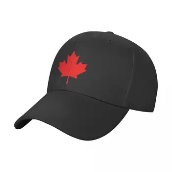 Смешной Канада Кленовый лист Бейсбол Мужчины Полиэстер Шляпы Регулируемая шляпа Мода Повседневная кепка Шляпа водителя грузовика