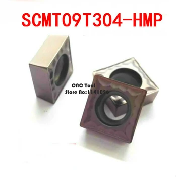 SCMT09T304-HMP твердосплавные пластины с ЧПУ, токарный инструмент с ЧПУ, применяется для нержавеющей стали и обработки стали, вставляет токарный инструмент SSBCR / SSKCR