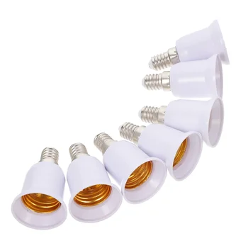 7 шт. E14 до E27 Основание лампы Prime Premium Прочный держатель лампы Лампа Базовый светильник Розетка для спальни