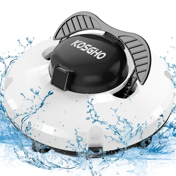 Очиститель бассейна Робот Автоматический пылесос для бассейна с двумя двигателями Самостоятельная парковка 5200 мАч Аккумулятор Аккумуляторные аккумуляторные электрические щетки
