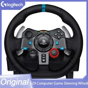 Logitech G29 Компьютерная игра Рулевое колесо G29 с сиденьем переключения передач Гоночный симулятор вождения PC/PS4 G920 Руль компьютера