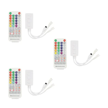 3X SP511E Wifi Music LED Controller для WS2812B WS2811 Адресная пиксельная светодиодная лента RGB с двойным выходом Alexa APP Control