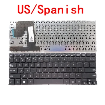 Новая испанская клавиатура ноутбука в США для замены ноутбука ASUS VivoBook Flip 12 TP203 TP203N TP203NAH