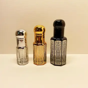 Винтажный пустой косметический контейнер Флаконы для образцов Флаконы для духов Бутылки с эфирными маслами Многоразовые бутылки Мини-бутылки-капельницы