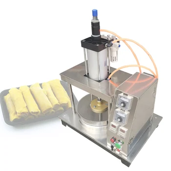 Пневматическая машина для плющения теста Производитель кукурузных лепешек из нержавеющей стали для изготовления тортильи, макаронных блинов, тестораскаточной машины