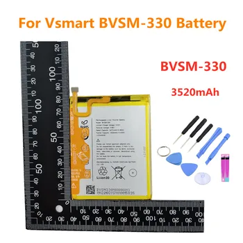  Новый аккумулятор BVSM-330 емкостью 3520 мАч для высококачественных батарей VSMART BVSM 330 BVSM330 Bateria Быстрая доставка На складе + инструменты
