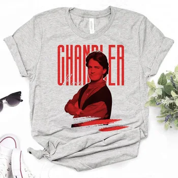 Chandler Bing футболка женская уличная одежда топ девушка графическая одежда