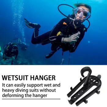 Вешалка для гидрокостюма Прочная вешалка-стойка для платья для дайвинга Многофункциональная вешалка для сухого стока Аксессуары для подводного плавания Хранение и
