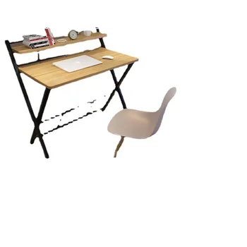 Письменный стол Складной и портативный простой рабочий стол без установки Письменный стол Простой офисный компьютерный стол на открытом воздухе
