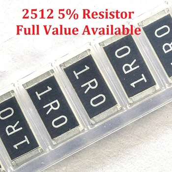 100 шт./лот SMD Чип-резистор 2512 3.9R / 4.3R / 4.7R / 5.1R / 5.6R 5% Сопротивление 3.9 / 4.3 / 4.7 / 5.1 / 5.6 / Ом Резисторы 3R9 4R3 4R7 5R1 5R6 K