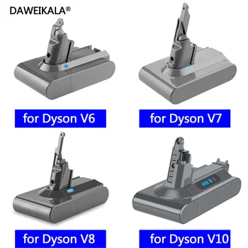 Для Dyson V6 V7 V8 V10 Аккумулятор серии SV12 DC62 SV11 SV10 Ручной пылесос Запасная батарея Запасная батарея для Dyson