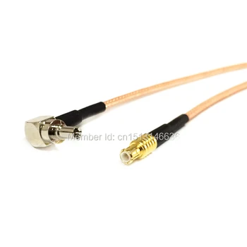 3G Антенный кабель MCX Штекер к CRC9 Прямоугольный разъем RG316 Кабель Pigtial 15 см 6 дюймов Адаптер RF Jumper
